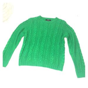 Forever21 Emerald Green Knit Sweater